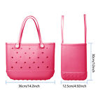 EVA Beach Bag Rubber Tote Bag Beach Storage Handbag Waterproof Travel Bag AU