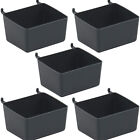 114PCS Pegboard Hooks Set Bins Peg Board Wall Hanger Garage Organizer Workshop