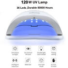 UV LED Light Nail Gel Polish Dryer Lamp 120W SUN X5 PLUS Manicure Curing Machine
