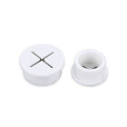 10 PCS Desk Cord Grommet Flexible Silicone Cable Hole Cover Round Gasket AU