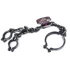 Neck & Hand Shackles Chains Irons Novelty Halloween Fancy Dress Accessory Prop