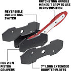Ratchet Disc Brake Caliper Piston Spreader Separator Pad Press Wrench Tool Set Z