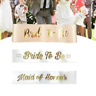Bride To be Hens Party Sash Sashes Night Bachelorette Bridal Bridesmaid Sashes