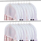 Dustproof Clothes Cover Transparent Hanging Wardrobe Storage Bag Set AU