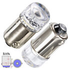 4X BA9S BAYONET WHITE LED LIGHT BULB 2SMD 2835 PARKER CAR GLOBE INTERIOR LED 12V