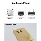 100X A4 Self Adhesive Brown Kraft Sticker Paper Sheet Label Laser Inkjet Printer