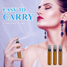 10PCS 10ML Amber Glass Essential Oil Spray Roller Bottle Mist Sprayer Containers