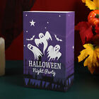 25pcs Halloween Kraft Paper Treat Bags Creative Candy Flat Pockets for Party