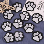 2023 Iron on Patches Paw Print Cat Dog Paw Print DIY Embroidery Patches AU STOCK
