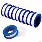 24x Teflon Tape white thread PTFE plumbing tape plumbers sealing water 12mmx10M