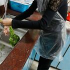 200X Disposable Aprons Plastic WaterProof Apron Barbecue Oil Proof Transparent A