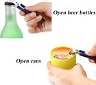 2X Magnetic Bottle Openers Multifunction Beer Jar Can Beer Bottle Opener Tapper