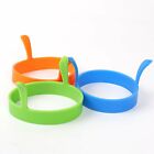 Egg Rings (4pc) – Non-Stick Silicone Pancake Moulds with Handles