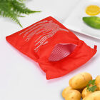 2X Microwave Potato Bag Baked Potato Corn Express Cooking Bag Reusable Washable