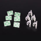 200X Cable Clips Holder Tidy Adhesive Home Car Wire Tie Fixer Drop Clamp Cord AU