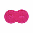 Pet Dog Tray Feeding Water PVC Food Dish Wipe Cleaning Mat