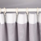 6M Multifunction Curtain Heading Pleat Tape for Home Sewing Curtain +15 x Hooks
