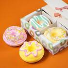 Donut Bath Bombs Bubble Bathbomb Aroma Shower Steamer Aromatherapy Essential Oil
