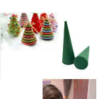 1X Cone-Shaped Flower Mud Easy Decorate And Decorate Christmas Floral Ornament A