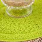 Pet Dog Tray Feeding Water PVC Food Dish Wipe Cleaning Mat