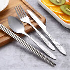 Heavy Duty Stainless Steel Flatware Utensils Cutlery Set for Gift