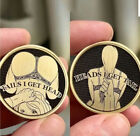 Funny Heads and Tails Coins Double Side Coin Adult Lucky Token Date Night Ideas