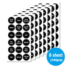 24X Plastic Spice Bottles Jars with Labels 100ML Bottle Shaker Lid Empty Bottles