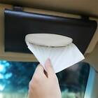 Car Tissue Box Cover Towel Sun Visor Paper Napkin Case Holder Organizer Storage