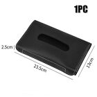 1-3PCS Car Tissue Holder Mask PU Leather Tissue Visor Holder for Car Backseat AU
