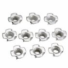100X M3 M4 M5 M6 M8 Four Claws Nut T-nut Blind Rivet Threaded Inserts Furniture