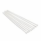 1000pcs Bright Silver Tone Straight Head Pins 50mm Long Jewellery Making Earring