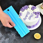 4Pcs Cake Decorating Icing Smoother Edge Frosting Scraper Comb Pastry Spatulas