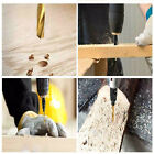 6PCS Screw Countersink Bit Set Pilot Holre Drill Metal Plastic Wood Hex Shank AU