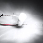 4X BA9S BAYONET WHITE LED LIGHT BULB 2SMD 2835 PARKER CAR GLOBE INTERIOR LED 12V