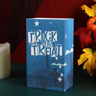 25pcs Halloween Kraft Paper Treat Bags Creative Candy Flat Pockets for Party