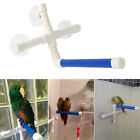 2PCS Bird Perch Stand Parrot Play Paw Grinding Stands Shower Bath Platform Toys
