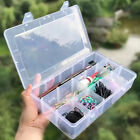 15 Grids transparent office storage box with adjustable dividers Jewellery Box