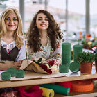 20 Pcs Round Wet Floral Foam Quality Material For Flower Arrangement DIY Craft