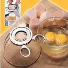 2PCS Stainless Steel Egg Shell Opener Cutter Cracker Boiled Egg Topper Separator
