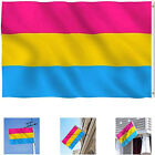 Pansexual Large Flag 90x150cm Trans Pride LGBT Lesbian Gay Rainbow Mardi Gras AU