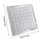 Acrylic Magnetic Seashell Display Box, 36/64/100Grids Seashell Display Organizer