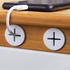 10 PCS Desk Cord Grommet Flexible Silicone Cable Hole Cover Round Gasket AU