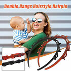 2 Pcs Double Bangs Hairstyle Hairpin Headband Braided Women Headband Hair Tool