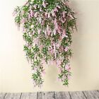 4PCS Hanging Artificial Plants Fake Lavender Home Porch Decor Party Vine Flower