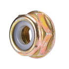 10Pcs M10x1.25 Left Hand Thread Locking Nut For Strimmer Brush Cutter Trimmer