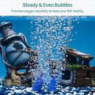 Blue Aquarium Fish Tank Aerator Air Stone Diffuser Oxygen Bubbles Pump