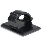200X Cable Clips Holder Tidy Adhesive Home Car Wire Tie Fixer Drop Clamp Cord AU