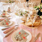 Natural Linen Burlap Drawstring Pouch Small Jute Sack Jewellery Gift Bag