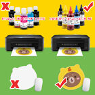 100x A4 T-shirt Heat Transfer Paper Inkjet Printer Print For Non-cotton T-shirt