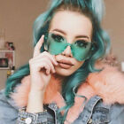 Love Heart Shape Sunglasses Party Clear Lens Rimless Festival Glasses Dress